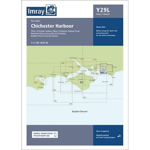 Imray chart y29l chichester - imray, y29l: