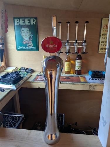 Estrella beer pump full bar - beer,