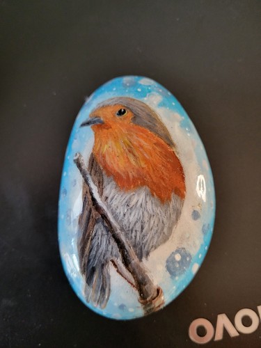 Hand painted resined - hand,