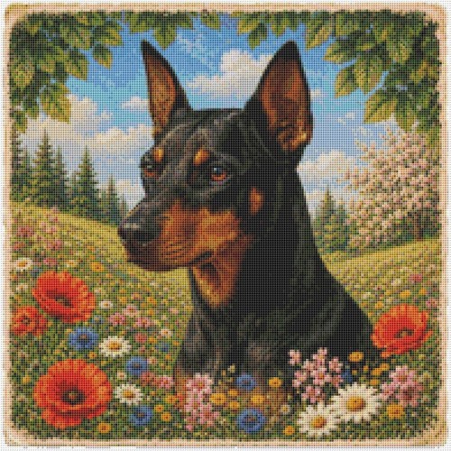 German pinscher puppy dog - german,
