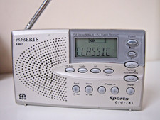 Roberts R9917 Sports Radio Portable FM Stereo/MW/LW WORKING✅ Freepost UK✅