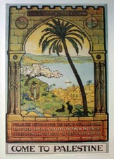 Come To Palestine 1929 A3/A4
