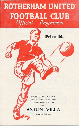 League cup final programme - final,