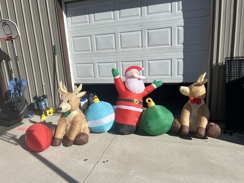 Christmas inflatable gemmy - christmas,