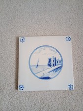 Vintage Blue & White