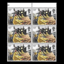 GB 1981 : QEII 18p. Fishing Industry - 'Trawl Net'  Block(6) [MNH] [SG1167]