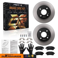 Vented Brake Discs Pads Front