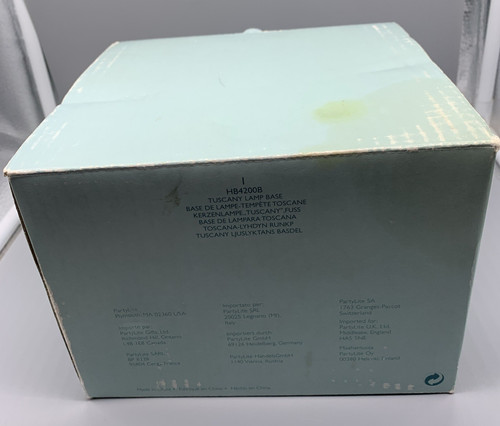 Partylite tuscany lamp base - partylite,