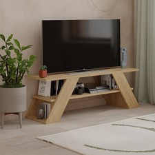 Farfalla TV Stand 120cm – Modern Design, Open Shelf, 6 Colours