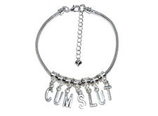 'CUMSLUT' Hotwife Anklet Euro