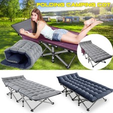 SLSY Folding Camping Cot Wide