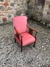 Edwardian armchair - an, /