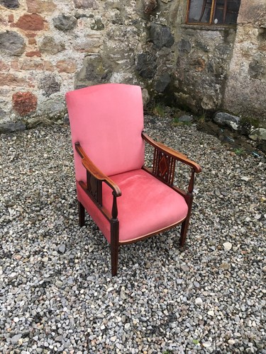 Edwardian armchair - an,