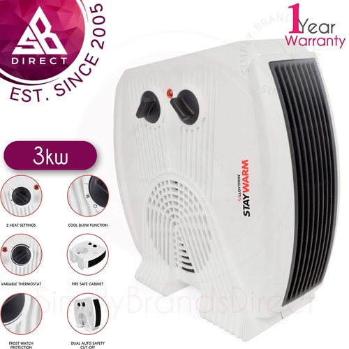 Lloytron staywarm 3kw upright - lloytron,