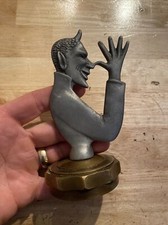 Devil Radiator Cap HOTROD Patina Auto Car Truck RATROD Collector Halloween Demon
