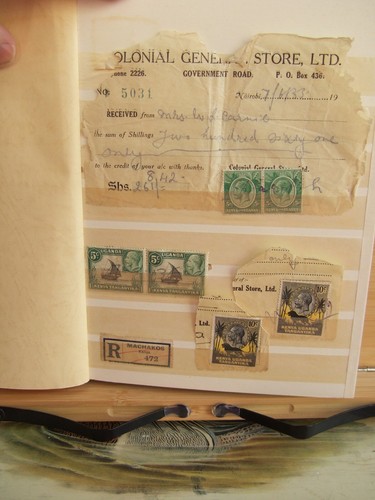 Vintage stock book with - stock,