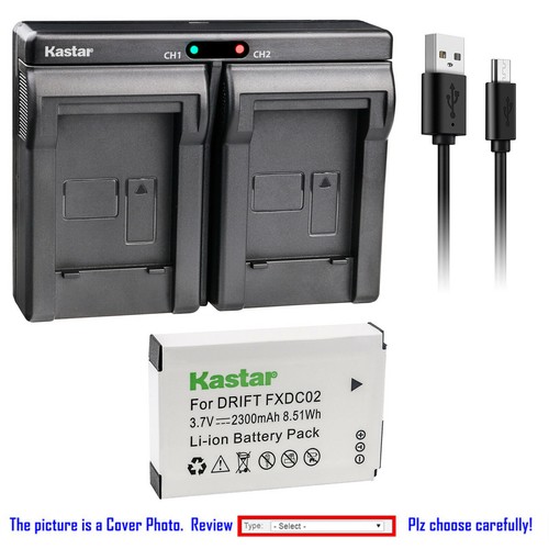Kastar battery dual usb - battery,