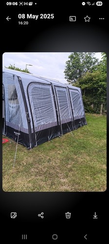 Caravan awning - caravan,