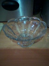 Pressed Glass Fruit Bowl