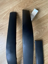 Genuine BMW E36 Coupe Front Bumper Black Rubbing Strip Trims X3 1998 Car