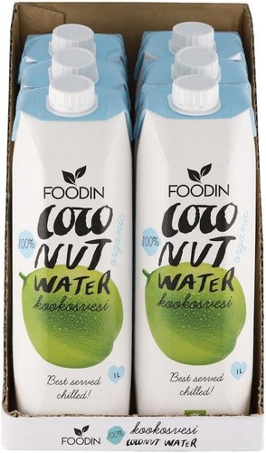 Foodin organic coconut water - foodin,