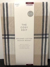 M&S COSY EDIT BRUSHED COTTON