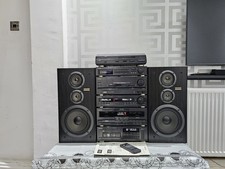 Pioneer 370z Z Series Hi-Fi Stereo Stack System With Speakers & Remote