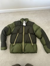 Nike Therma-Fit Down Puffa Jacket Size Oversized XS Khaki Green