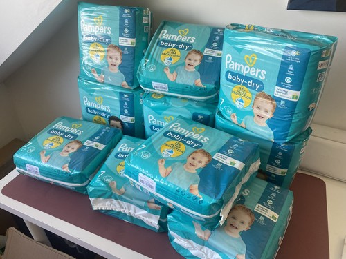 Job lot pampers baby dry - lot,
