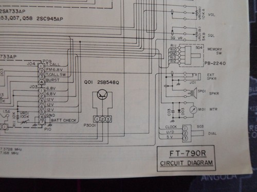 Yaesu 790r circuit block - yaesu, ft