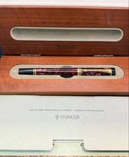 Parker  Rollerball Duofold International Red Marble