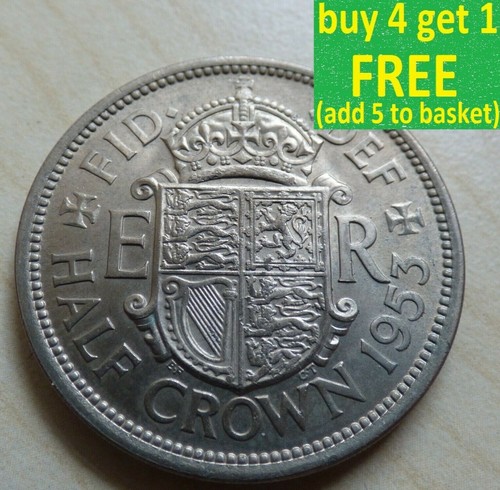 Elizabeth half crown coins - elizabeth,