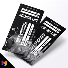 Custom Printed Gift Vouchers |