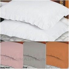 2X Luxury Frilled Pillowcases