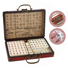 Vintage chinese mahjong set - vintage,