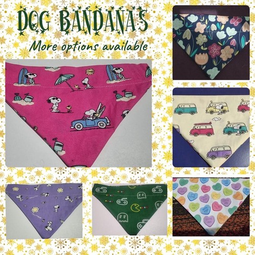 Handmade dog bandana slide - handmade,