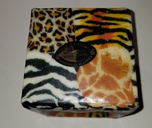 Vintage swazi candle zebra - swazi,