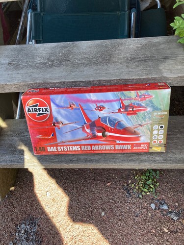 Airfix raf red - red, arrows