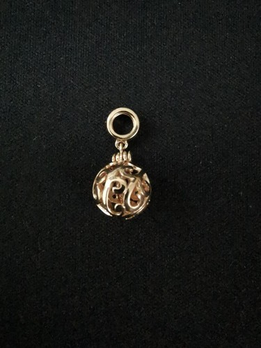 Chamilia rose gold tone stone - gold,