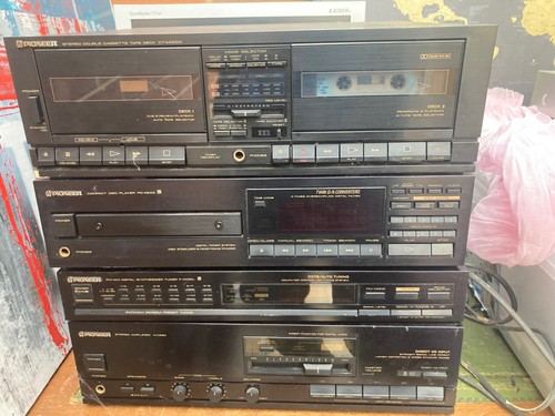 Pioneer hifi system barely - system,
