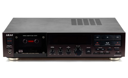 Akai head cassette deck - gx-6, 3-head