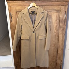 Women's Camel Coat Size 8