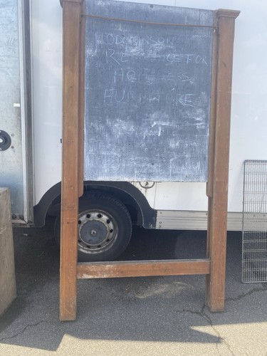 Vintage school blackboard - school,