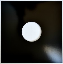 25 12" Card Black Vinyl Record