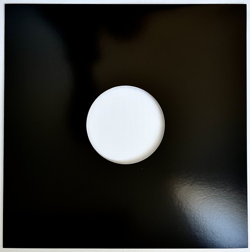 Card black vinyl record - card,