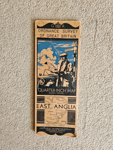 Vintage ordnance survey - vintage,