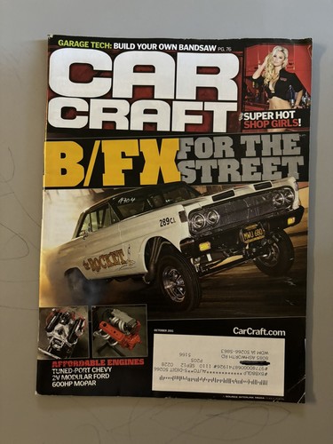 Car craft magazine - magazine, october