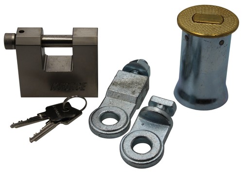 Roller shutter padlock - roller,