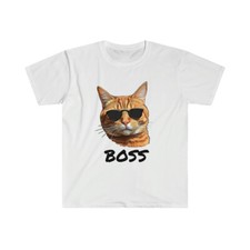 Boss Cat T-Shirt, Cool Tee