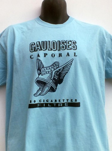 Gauloises t shirt - gauloises, t-shirt